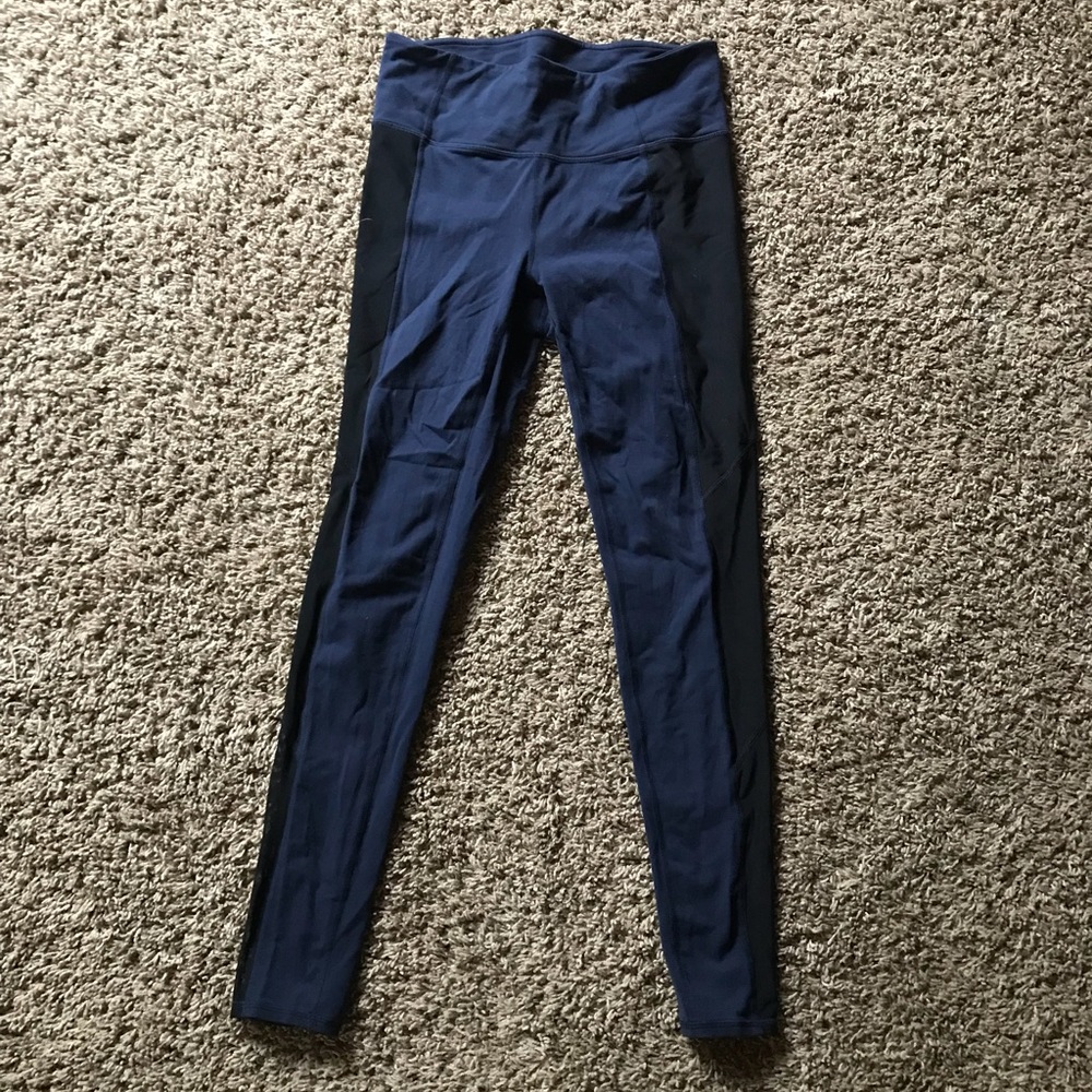 Athleta Leggings With Mesh!